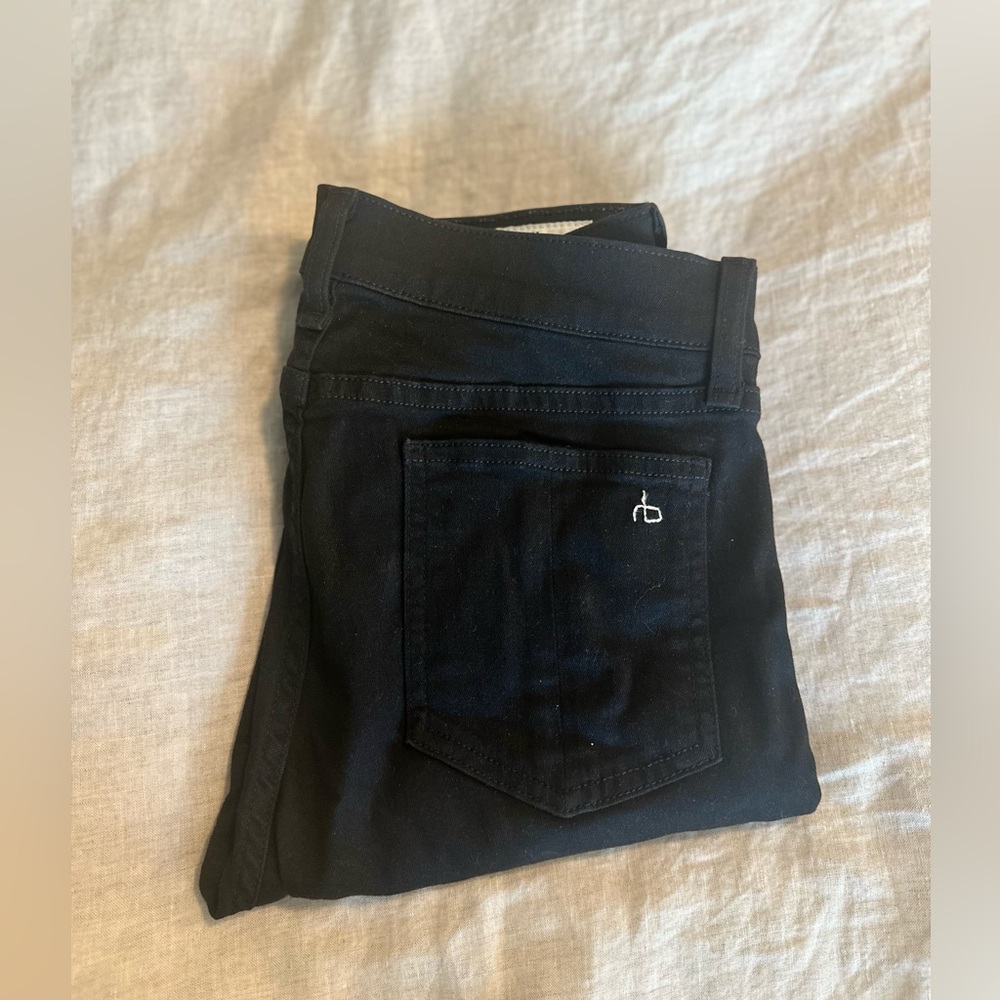 Black rag and bone skinny jeans